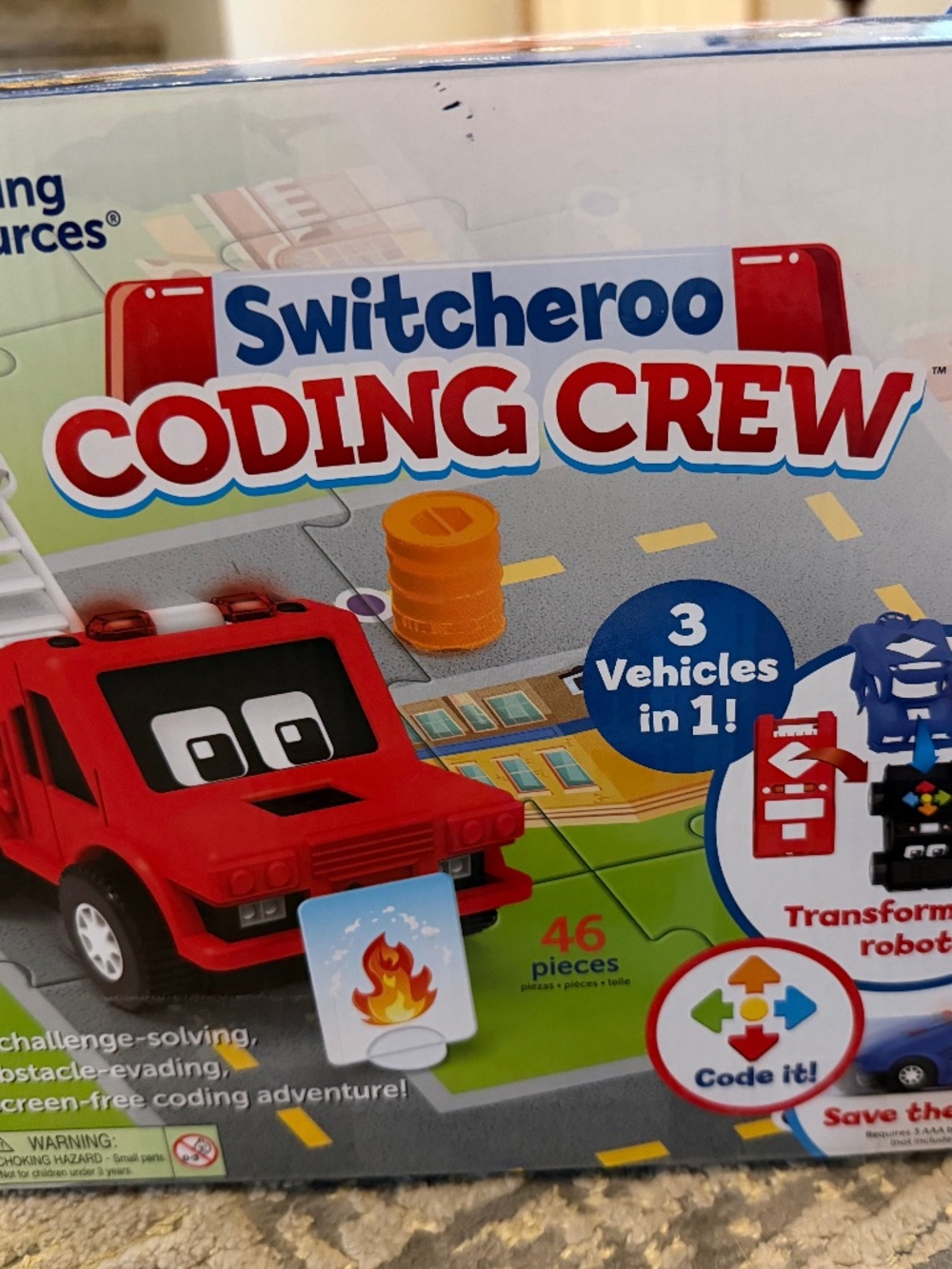 Coding Crew Switcheroo game by learning resources